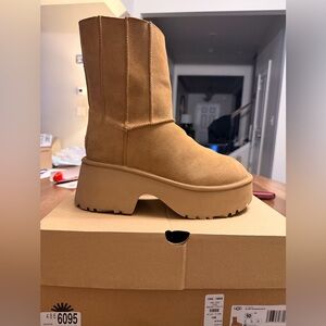 UGG Camel Platform Boots